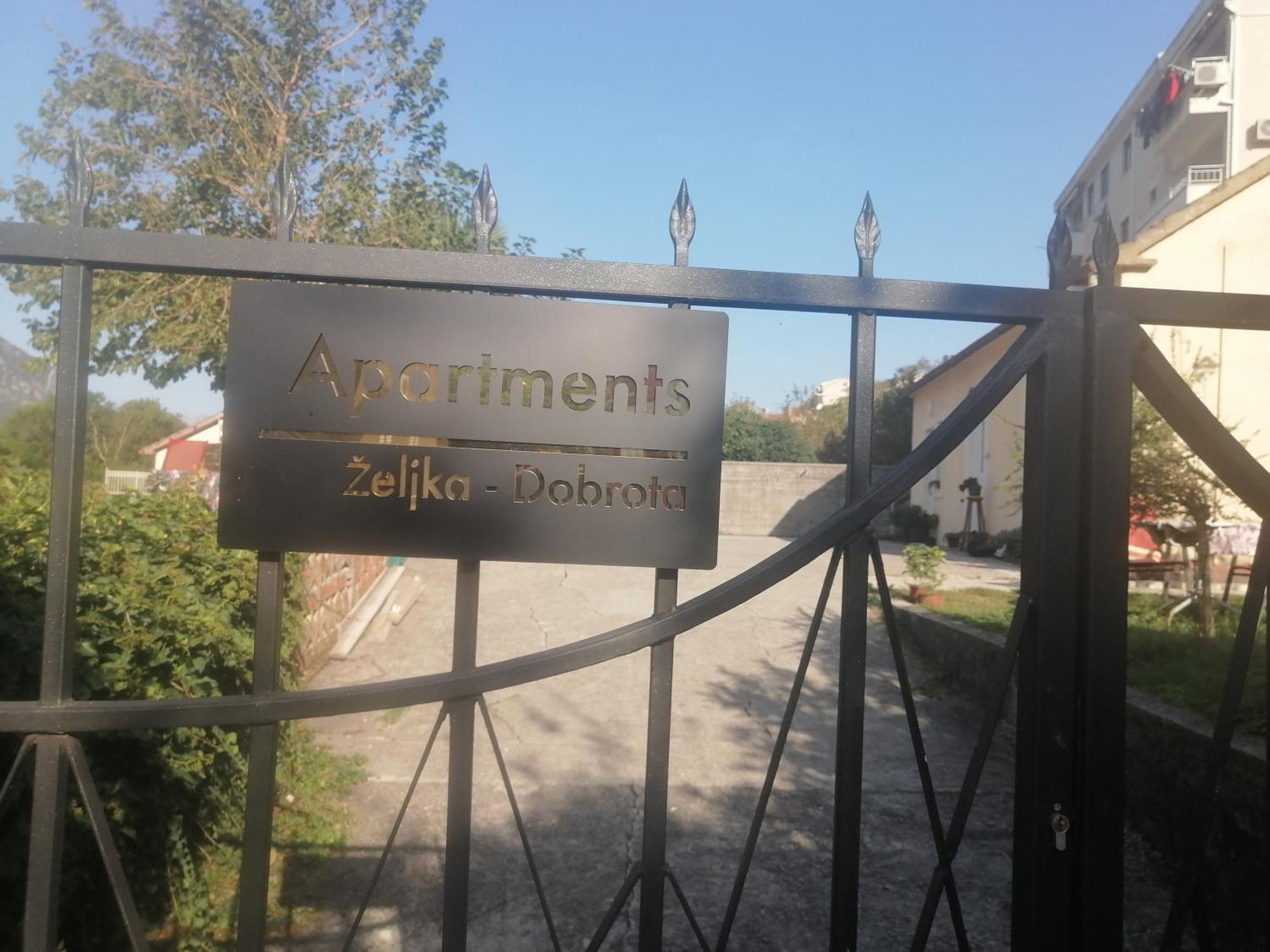Apartments Zeljka-Dobrota Kotor Exterior photo